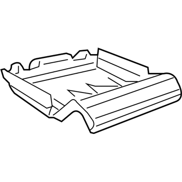 Mopar 68033202AA Radio Bracket 68033202AA Mopar Radio Bracket Illustration 1 of 1