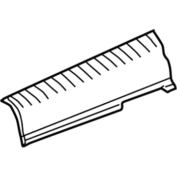 Mopar RJ43BDAAD Scuff Plate RJ43BDAAD Mopar Scuff Plate Illustration 1 of 1