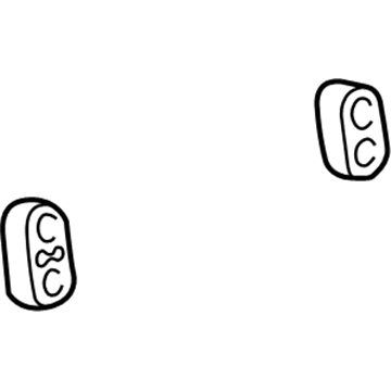 52101035 Mopar Exhaust Isolator Illustration 1 of 1