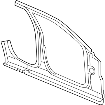 68034154AA Mopar Body Side Aperture Front Panel Illustration 1 of 1