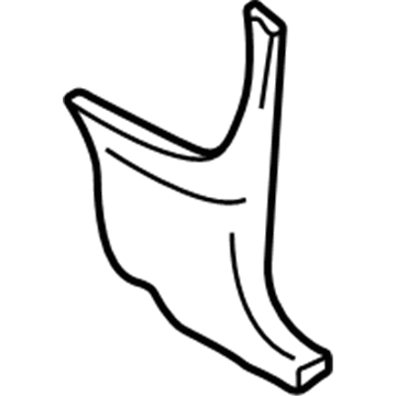 5GP78XDVAD Mopar Cowl Side Trim Panel Illustration 1 of 1