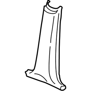 5HG38WL5AA Mopar B Pillar Panel Illustration 1 of 1