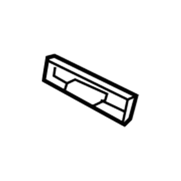 1QA57XDVAA Mopar Armrest Bezel Illustration 1 of 1