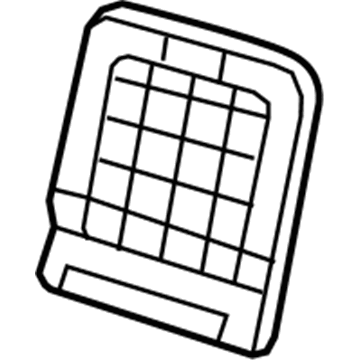 1QA10BD3AA Mopar Storage Bin Lid Illustration 1 of 1