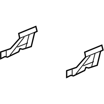 68057614AA Mopar Hinge-Storage Compartment Illustration 1 of 1