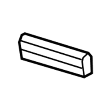 1QA39DK2AA Mopar Seat Bolster Illustration 1 of 1