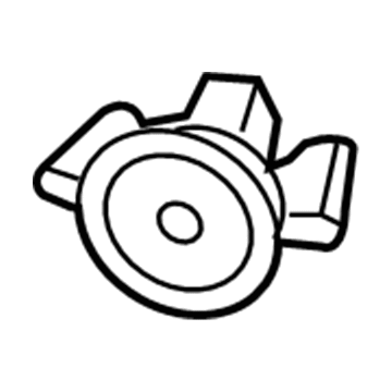 6507357AA Mopar Nut-Wing Illustration 1 of 1