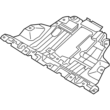 68399051AA Mopar Engine Shield Illustration 1 of 1