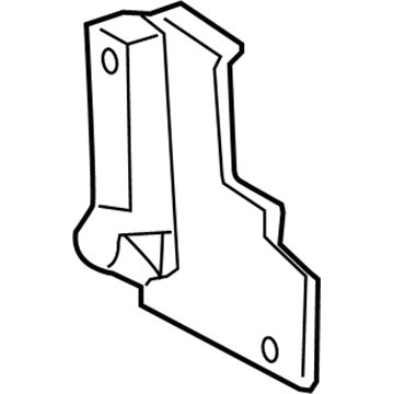 5067589AB Mopar Radiator Closure Panel Illustration 1 of 1