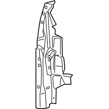 4724865AE Mopar Radiator Closure Panel Illustration 1 of 1