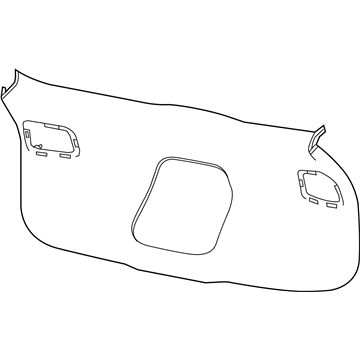 1UD10LU5AF Mopar Liftgate Panel Illustration 1 of 1