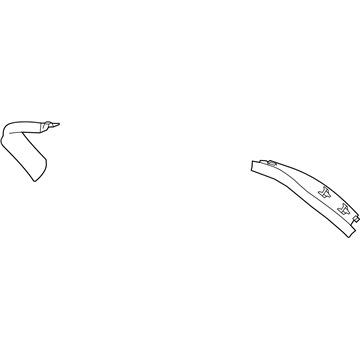 1UD12LU5AB Mopar Liftgate Panel Illustration 1 of 1