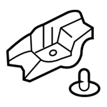 4878618AA Mopar Bracket-Suspension CROSSMEMBER Illustration 1 of 1