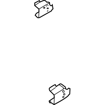 4878600AA Mopar Extension-Rail To Bumper Illustration 1 of 1