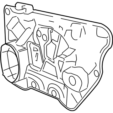 68043729AA Mopar Carrier Plate Panel Illustration 1 of 1