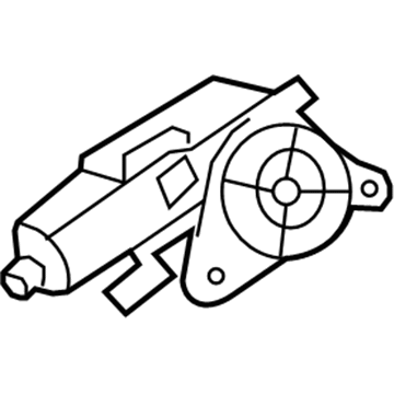 2007 Chrysler Sebring Window Motor - 68027866AA