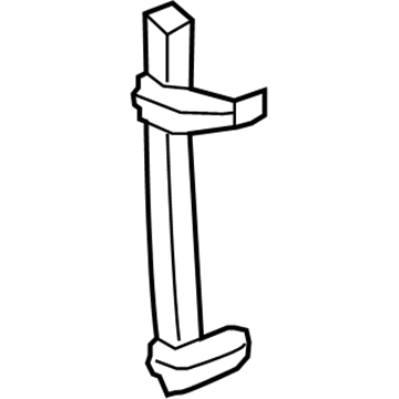 4389981AB Mopar Front Door Glass Channel Illustration 1 of 1