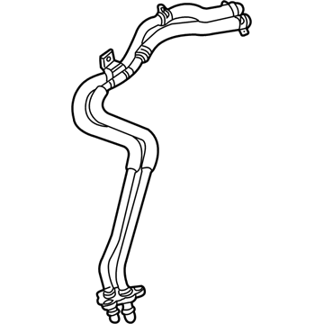 5066525AA Mopar Heater Hose Illustration 1 of 1