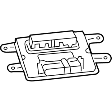 4692138AG Mopar Front Control Module Illustration 1 of 1