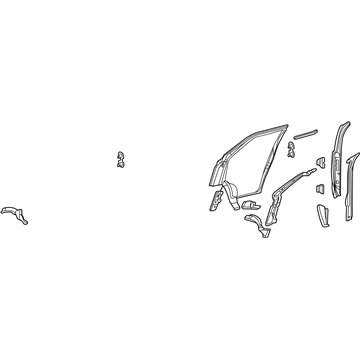 55359175AH Mopar Body Side Door Panel Illustration 1 of 1