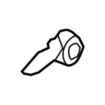 Mopar 1DQ63DKAAA Seat Lift Handle 1DQ63DKAAA Mopar Seat Lift Handle Illustration 1 of 1