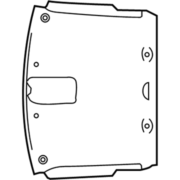 1FJ47BD1AA Mopar Headliner Illustration 1 of 1