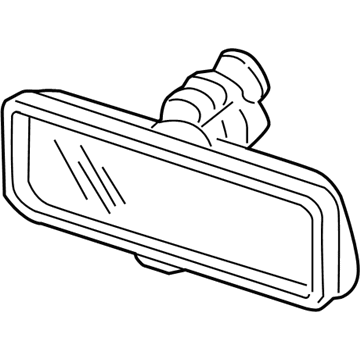 2003 Dodge Viper Car Mirror - 5029067AB