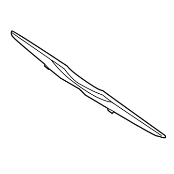 68100696AA Mopar Emblem Illustration 1 of 1