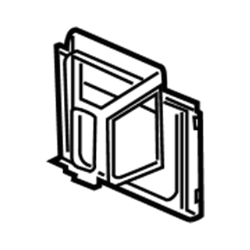 4719843AB Mopar Fresh Air Inlet Plenum Illustration 1 of 1