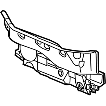 5054392AC Mopar Dash Panel Engine Compartment Silencer Illustration 1 of 1