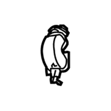 4719846AC Mopar Hose-WIPER Drain Module Illustration 1 of 1