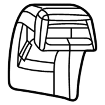 1HM07DX9AD Mopar Seat Belt Cover Illustration 1 of 1