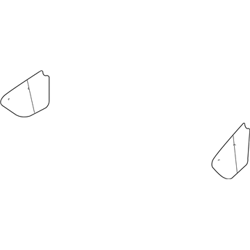 68050025AA Mopar Plate Kit-TAILGATE Wing Illustration 1 of 1