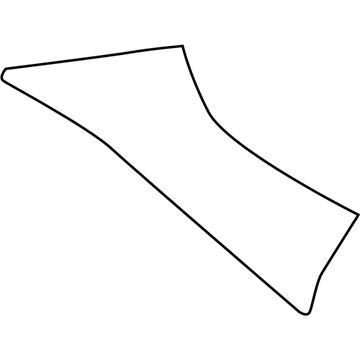 Mopar 1QG61HL1AE Console Panel 1QG61HL1AE Mopar Console Panel Illustration 1 of 1