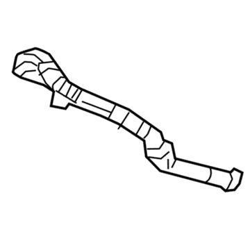 68184571AB Mopar Demister Duct Illustration 1 of 1
