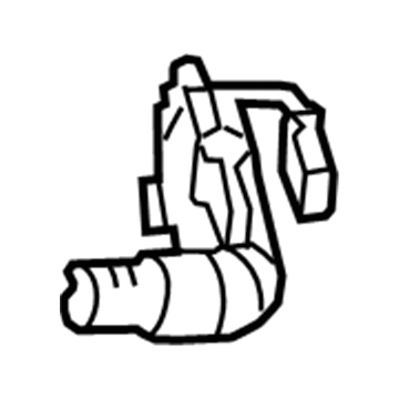 68168082AA Mopar Hose-Air Make-Up Illustration 1 of 1