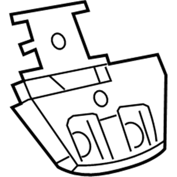 Mopar 68050111AA Steering Wheel Damper 68050111AA Mopar Steering Wheel Damper Illustration 1 of 1