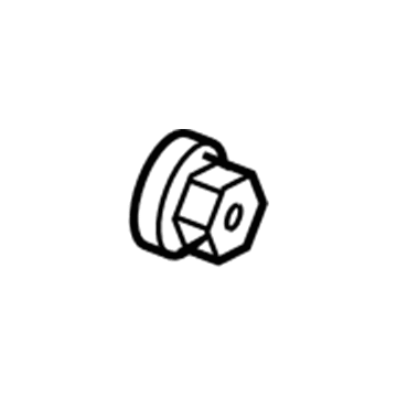 68031585AA Mopar Nut Illustration 1 of 1