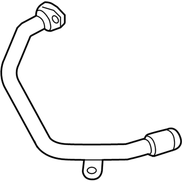 5072703AB Mopar Hose-Water Pump Drain Illustration 1 of 1