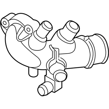 Mopar 5072704AA Hose-Water Pump 5072704AA Mopar Hose-Water Pump Illustration 1 of 1