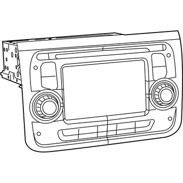 6RJ87LXFAB Mopar Multi Media Radio Illustration 1 of 1
