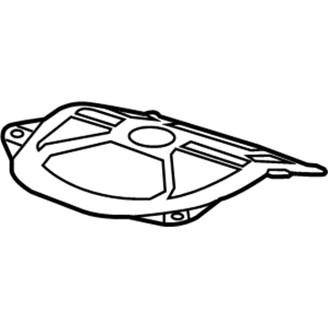 68082305AD Mopar Cover-Fuel Pump Access Illustration 1 of 1