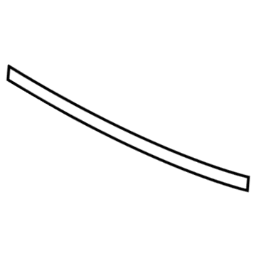 Mopar 5115754AB W.STRIP-B Pillar CUTLINE 5115754AB Mopar W.STRIP-B Pillar CUTLINE Illustration 1 of 1