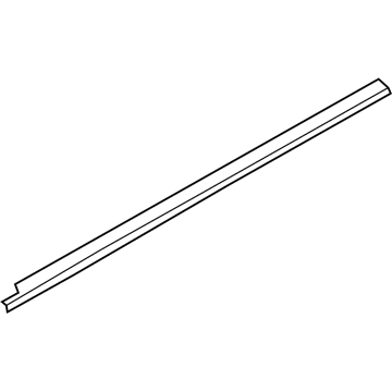 Mopar 5160279AA Sill Molding 5160279AA Mopar Sill Molding Illustration 1 of 1