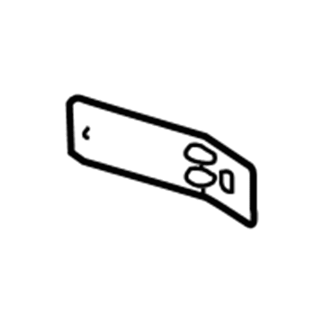 Mopar 5124814AA Bracket-RECIRCULATING Pump 5124814AA Mopar Bracket-RECIRCULATING Pump Illustration 1 of 1
