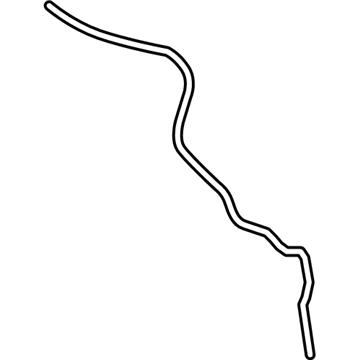 5160134AC Mopar Sunroof Drain Hose Illustration 1 of 1