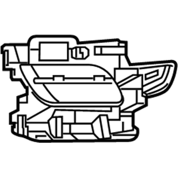 68307808AA Mopar Fog Lamp Bezel Illustration 1 of 1