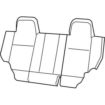 2008 Jeep Compass Seat Cover - 1LH941DVAA