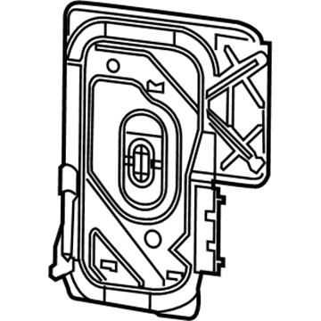 68092959AA Mopar Rear Seat Back Frame Illustration 1 of 1