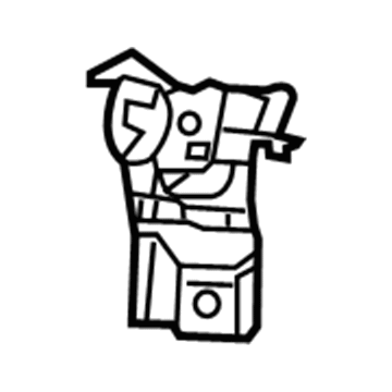 68024677AA Mopar Bracket Illustration 1 of 1